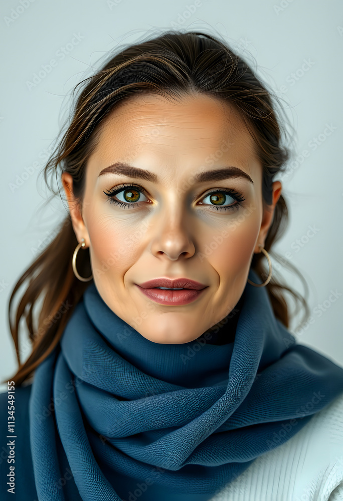 young female after rejuvenation, advertising of aesthetic medicine, realistic, with white tones young female after rejuvenation, advertising of aesthetic medicine, realistic, with white tones
