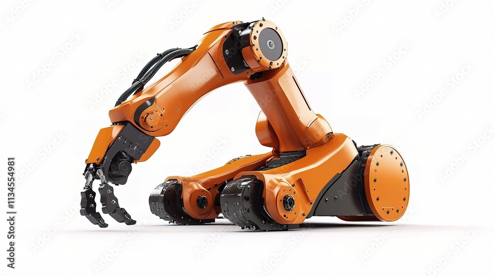 Intelligent Automation Robot Arm in Modern Factory Environment Intelligent Automation Robot Arm in Modern Factory Environment