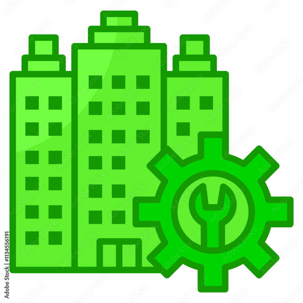 Building Renovation Icon Element For Design Building Renovation Icon Element For Design