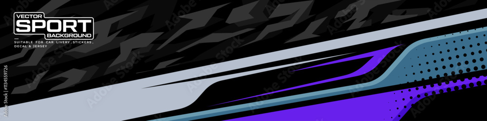 Racing car wrap design vector. Graphic abstract stripe racing background kit designs for wrap vehicle, race car, rally, adventure and livery. Racing car wrap design vector. Graphic abstract stripe racing background kit designs for wrap vehicle, race car, rally, adventure and livery.