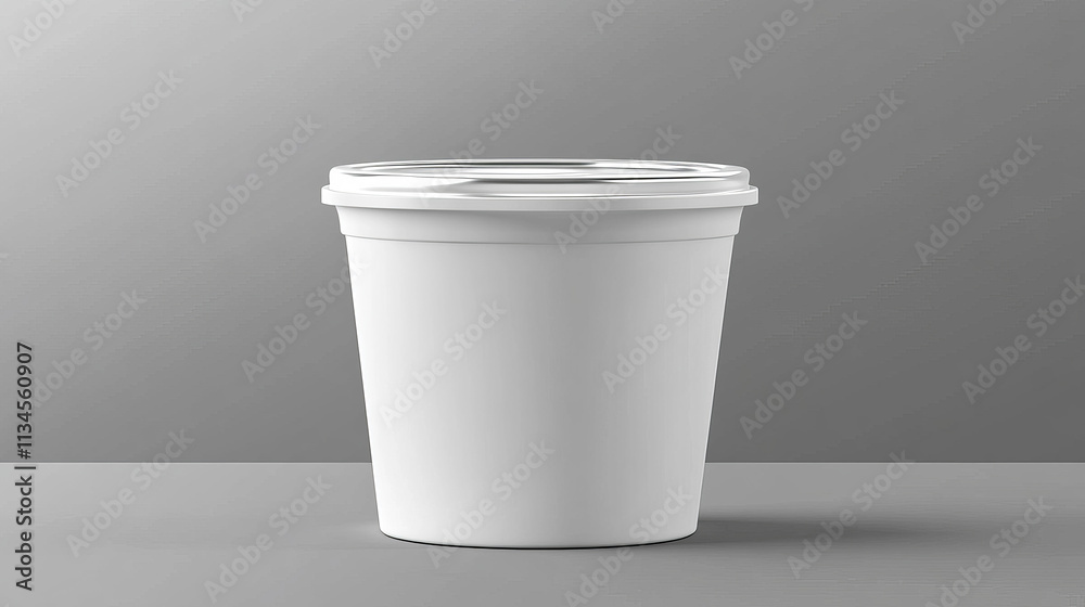 3d open lid yogurt plastic container package mockup. White realistic yoghurt cream pot with foil cap cover isolated mock up template. Blank food tub packaging for jam or healthy dairy vector set 3d open lid yogurt plastic container package mockup. White realistic yoghurt cream pot with foil cap cover isolated mock up template. Blank food tub packaging for jam or healthy dairy vector set