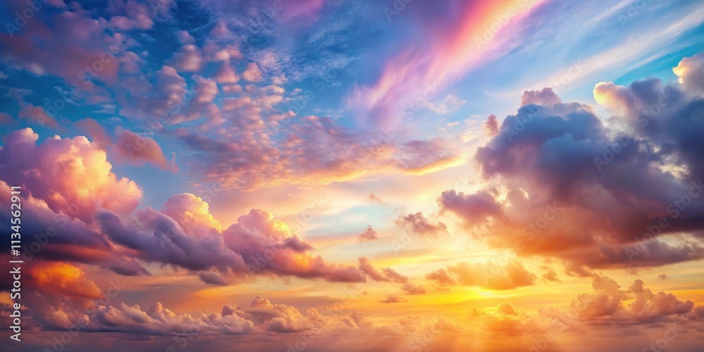 Beautiful sunrise sky with clouds in soft pastel colors, sunrise, sky, clouds, nature, beautiful, colorful, dawn, morning Beautiful sunrise sky with clouds in soft pastel colors, sunrise, sky, clouds, nature, beautiful, colorful, dawn, morning