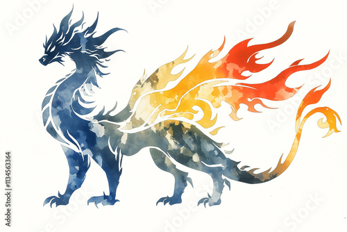 purple dragon cartoon