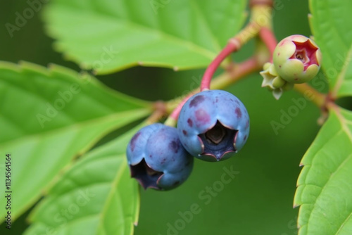 lowbush blueberries ripen early garden vaccinium