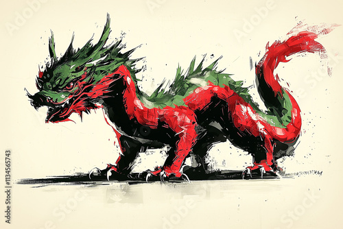 chinese dragon sculpture