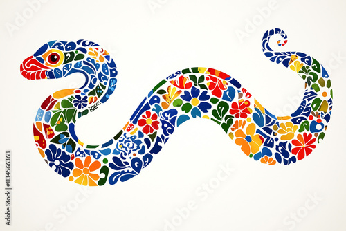 illustration of a snake