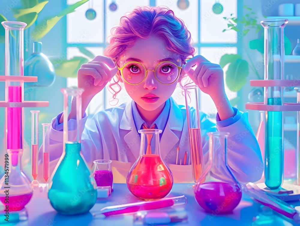 Meticulous Medical Researchers Conducting Detailed Scientific Experiments in Modern Lab Setting