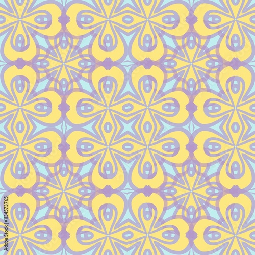 seamless pattern with flowers