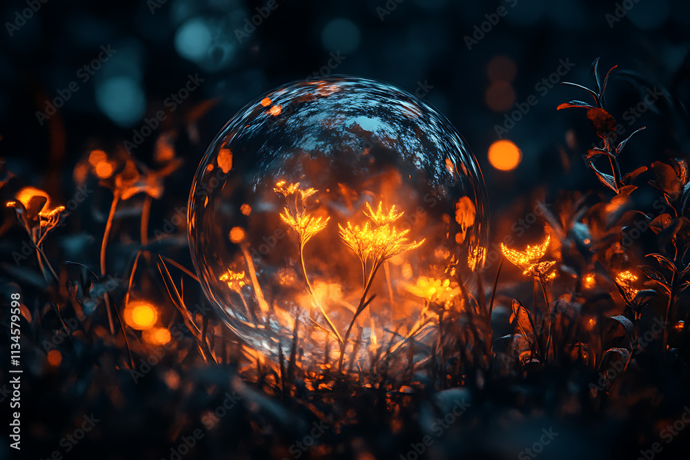 burning fire in the forest burning fire in the forest