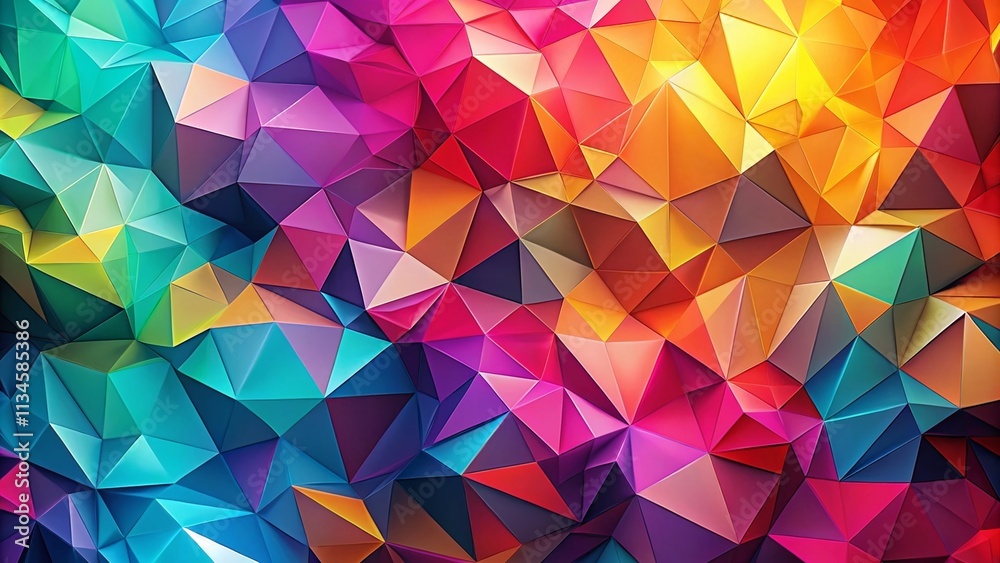 Abstract Geometric Lowpoly Fashion Background, Ideal for Modern Wallpaper and Trendy Design Projects with a Vibrant Color Palette and Unique Patterns Abstract Geometric Lowpoly Fashion Background, Ideal for Modern Wallpaper and Trendy Design Projects with a Vibrant Color Palette and Unique Patterns