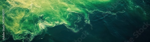 Expansive Oceanic Algal Blo...
