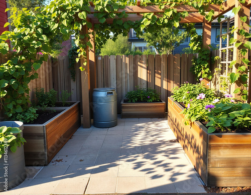 garden in the garden