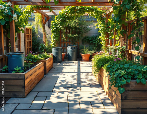 garden in the garden