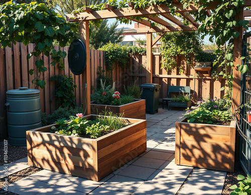 garden in the garden