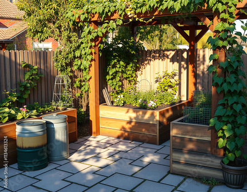 garden in the garden