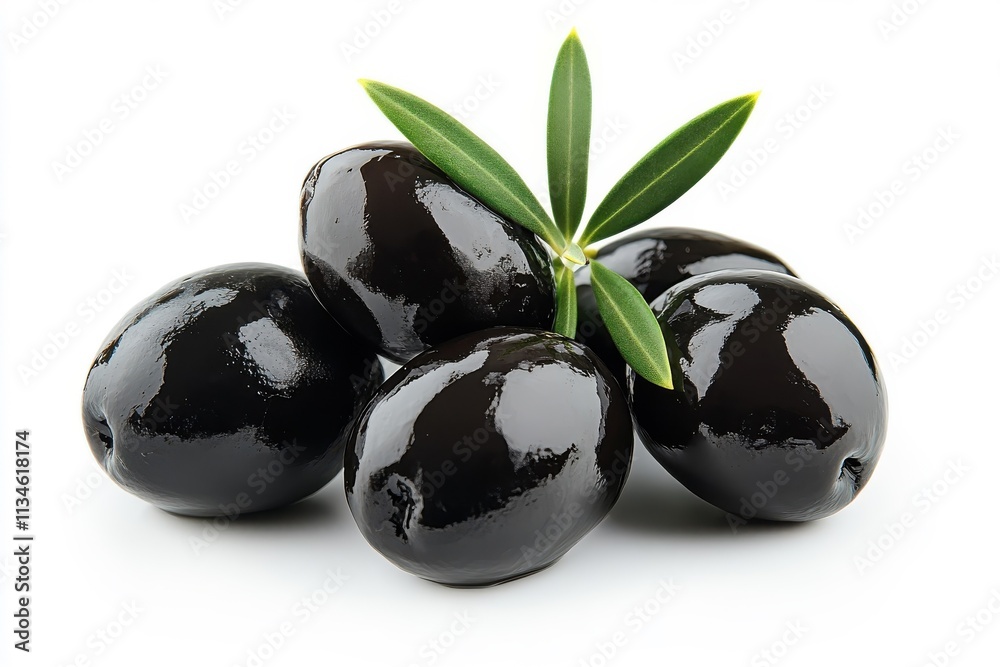 Fresh olives isolated on a white background. Fresh olives isolated on a white background.