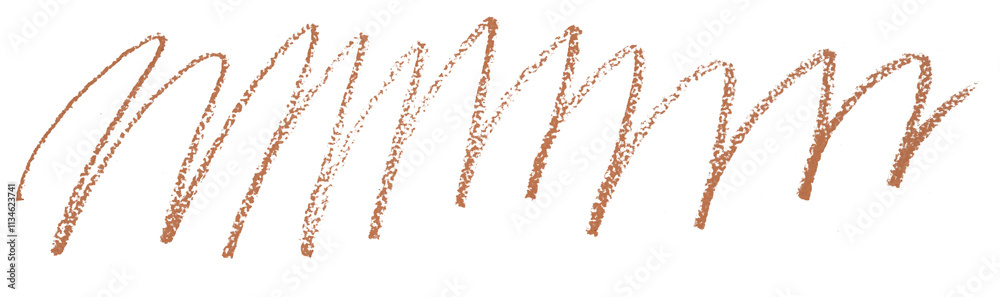 brown pencil strokes isolated on transparent background brown pencil strokes isolated on transparent background