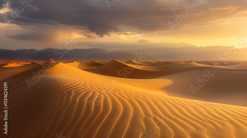 Tranquil Desert Dunes View