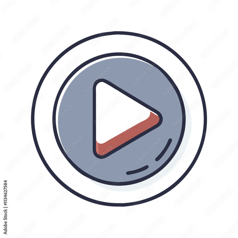 Play button video camera icon Play button video camera icon