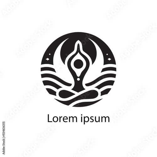 yoga logo vector