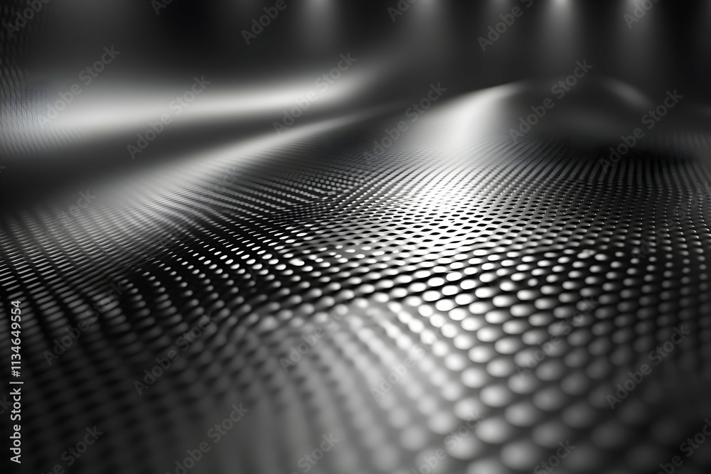 Abstract metallic surface with light reflections and dotted texture. Abstract metallic surface with light reflections and dotted texture.