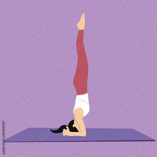 yoga pose extended side angle pose