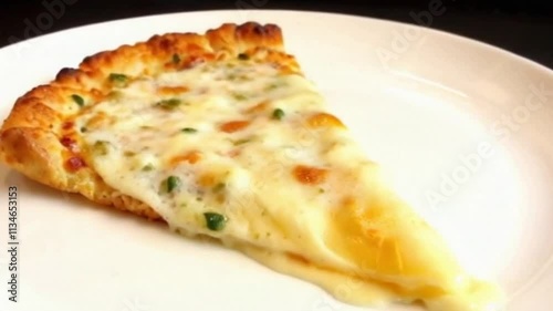 Various delicious foods with melted cheese