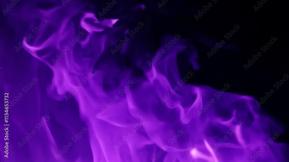purple and violet burning flame fire magic