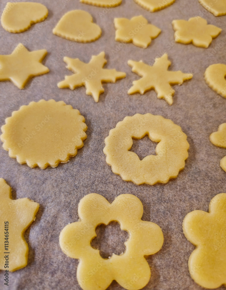 A variety of classic Czech linzer cookies ( A variety of classic Czech linzer cookies (
