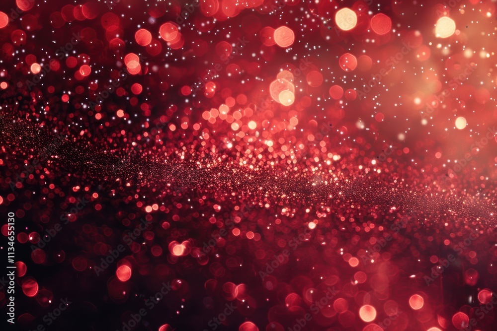 Radiant red Christmas background with intricate golden patterns and festive elegance Radiant red Christmas background with intricate golden patterns and festive elegance