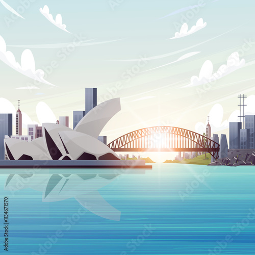 modern city skyline