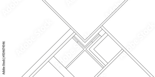 modern and industrial concept geometric abstract patterns, geometric pattern with randomized arranging lines, Paper geometric composition with abstract lines, Abstract geometric and stripe lines.