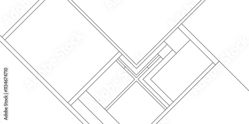 modern and industrial concept geometric abstract patterns, geometric pattern with randomized arranging lines, Paper geometric composition with abstract lines, Abstract geometric and stripe lines.