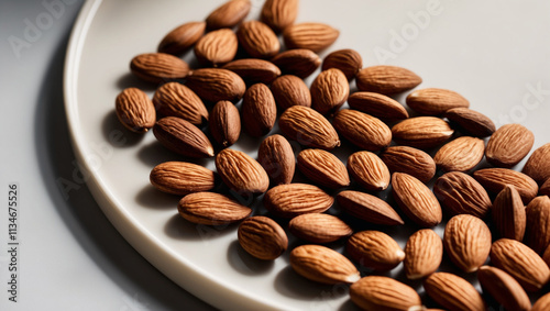 Explore almond images for snacks, baking, and healthy recipes. Perfect for creative food designs, vegan dishes, and nutritious ideas. photo