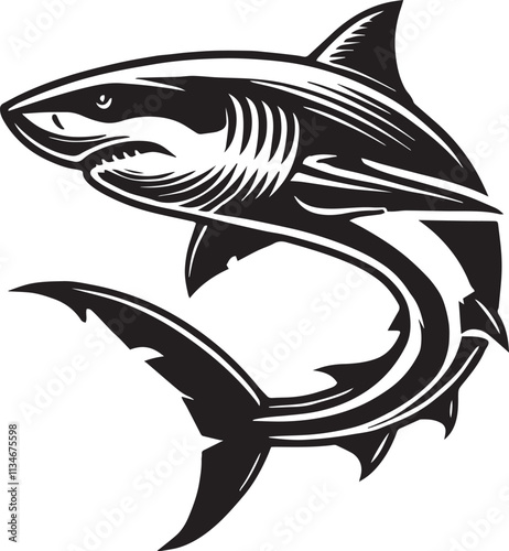 illustration of a shark