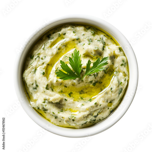 Creamy White Bean Dip with Parsley and Olive Oil photo