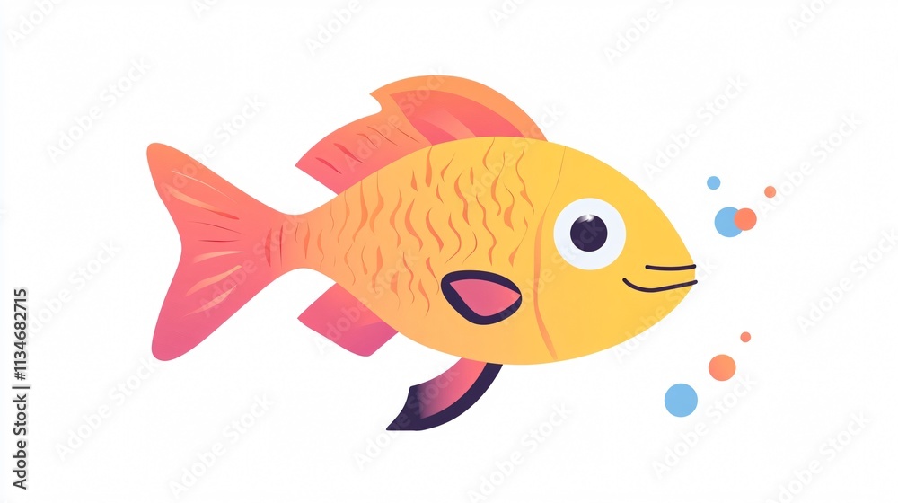 Fish Outline Icon Transparent Vector Isolated One Sing 771f98a3