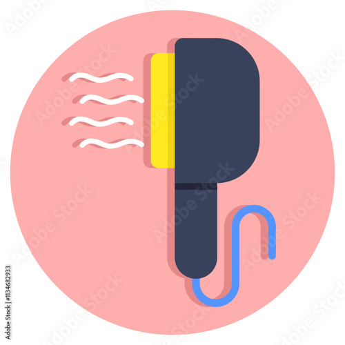 Perfect design icon of hairdryer