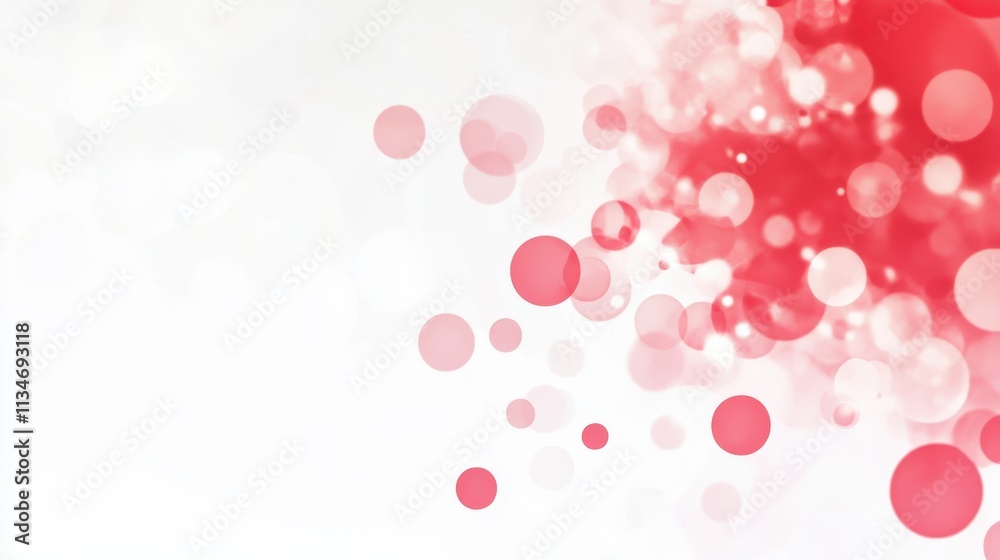 Abstract Pink and White Circle Background Design Abstract Pink and White Circle Background Design