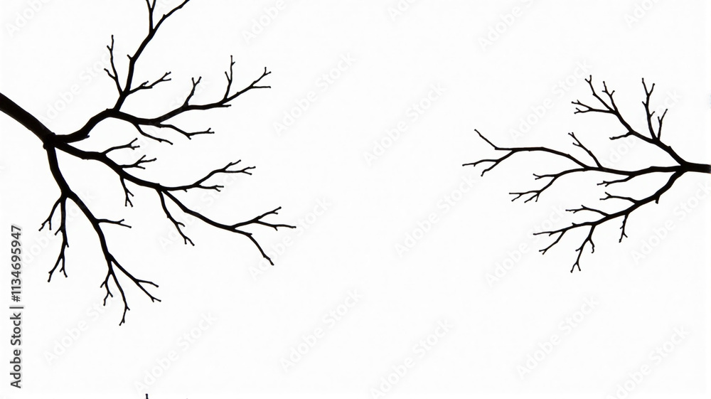 Obraz premium hand drawing a tree