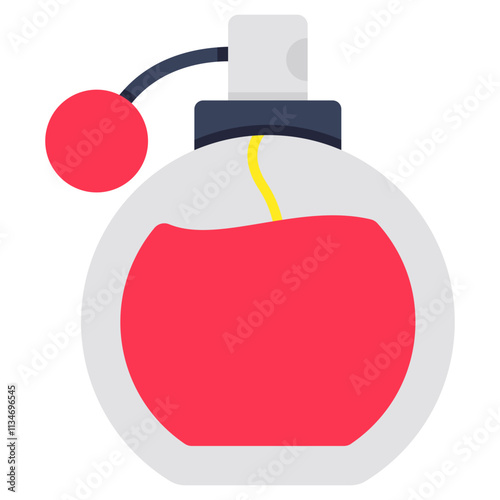 A unique design icon of perfume