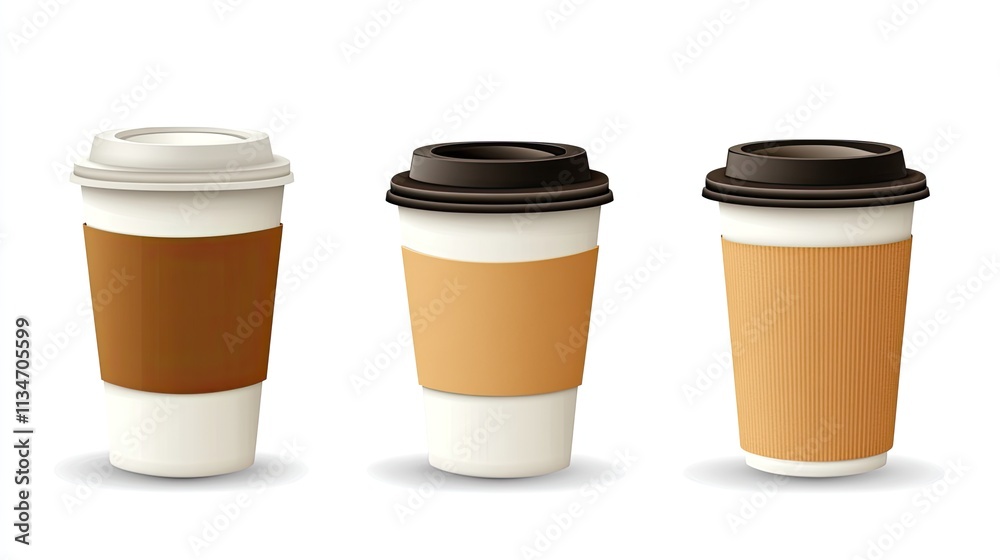 Coffee Cup For Mockup, Generative AI Coffee Cup For Mockup, Generative AI