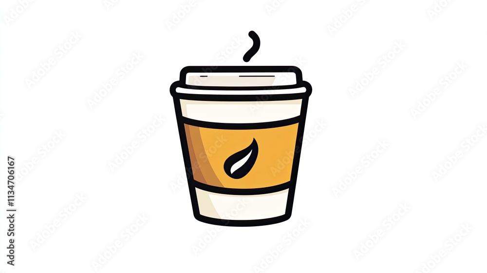 Coffee Cup For Mockup, Generative AI Coffee Cup For Mockup, Generative AI