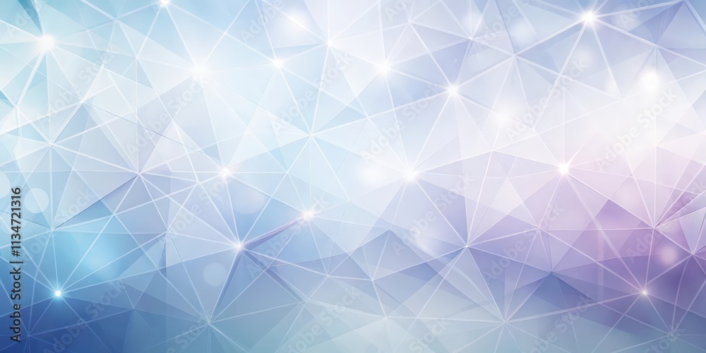 Abstract Geometric Pattern with Delicate Pastel Hues and Shimmering Highlights Abstract Geometric Pattern with Delicate Pastel Hues and Shimmering Highlights