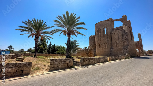 ruins of the church