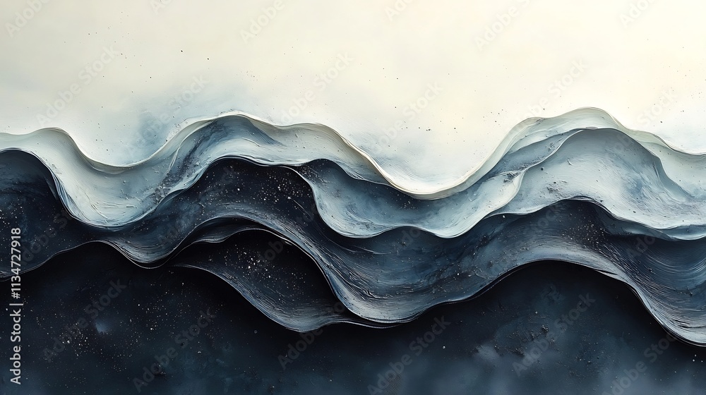 Minimalist organic shapes gently flowing across canvas delivering a serene and continuous motion aesthetic Minimalist organic shapes gently flowing across canvas delivering a serene and continuous motion aesthetic