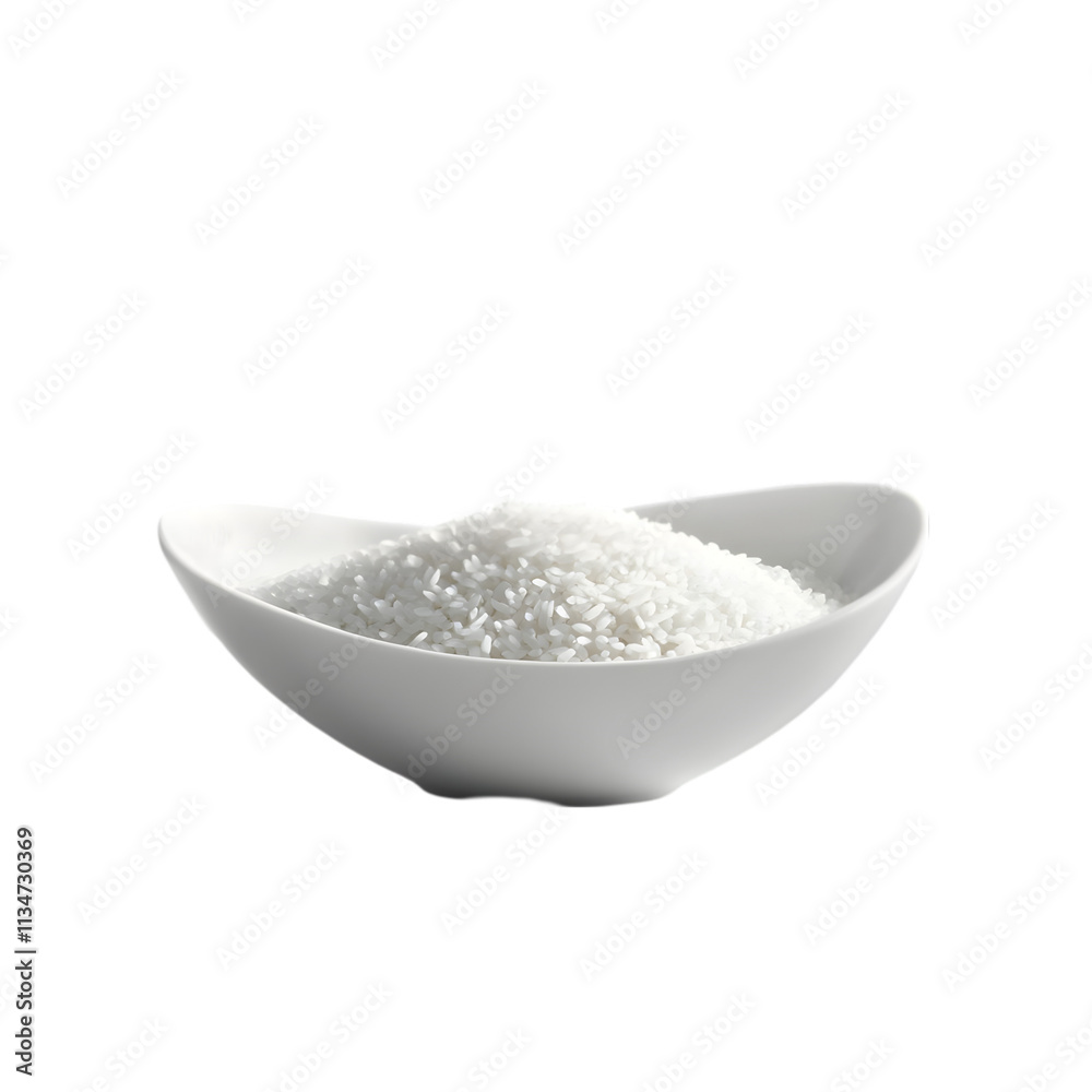 Organic White Rice PNG cutout isolated on white and transparent background. Organic White Rice PNG cutout isolated on white and transparent background.