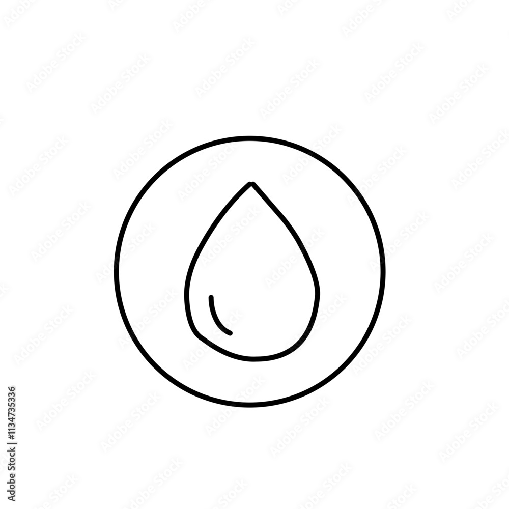 Toilet paper roll line icon Toilet paper roll line icon