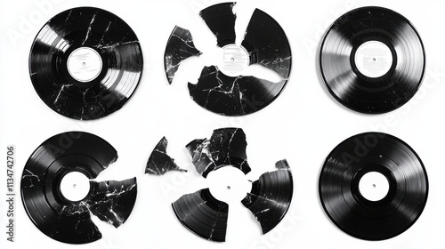 Broken Vinyl Records: A Disintegration of Nostalgia