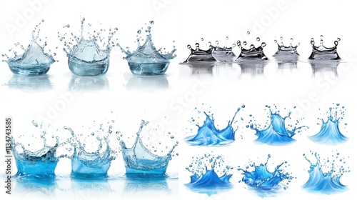 Water Splash Art Collection